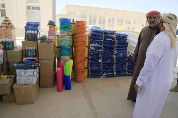 مكتب الأوقاف و الارشاد بالوادي والصحراء يدشن توزيع حقيبة أدوات و مواد النظافة لـ 200 مسجد في الوادي