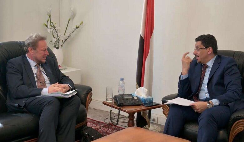 بن مبارك يلتقي نائب مدير عام الحماية المدنية وعمليات المساعدة بالمفوضية الأوروبية