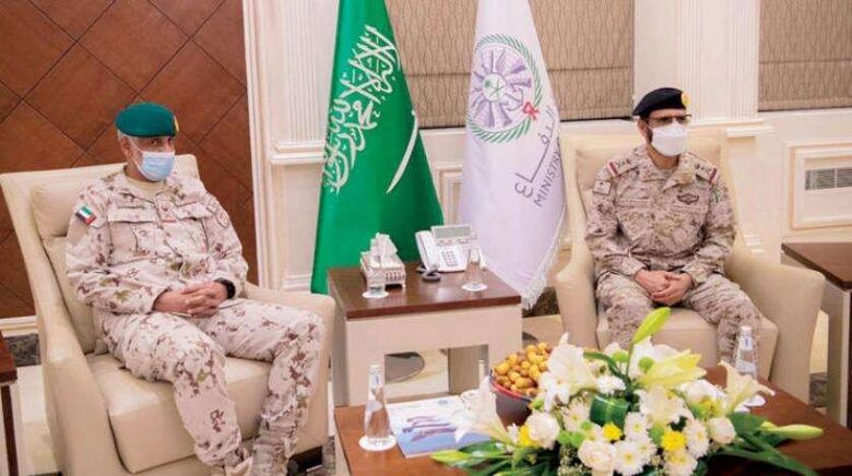 لقاء سعودي ـ إماراتي يستعرض العمليات العسكرية ودعم الجيش اليمني