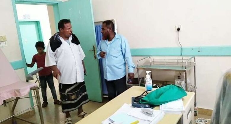 وكيل أول محافظة أبين الشيخ الفضلي يوجه بالاطلاع على احتياجات مستشفى شقرة