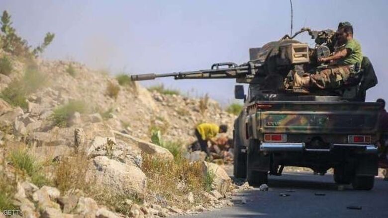 تعز..الجيش الوطني يتصدى لمليشيا الحوثي في جبهات غرب وجنوب المحافظة