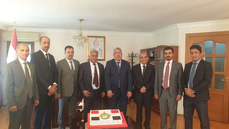 سفارة اليمن في تركيا تحتفي بذكرى الثورة اليمنية سبتمبر واكتوبر