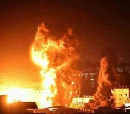 غارات جوية هي الأعنف ... طيران التحالف يشن عدة غارات  على جنوب وغرب العاصمة صنعاء