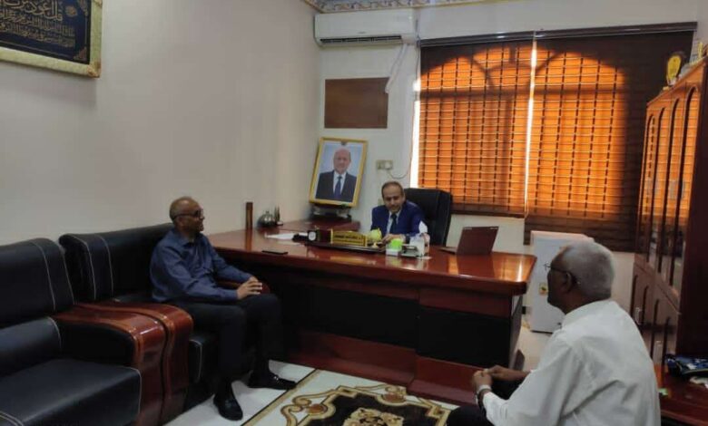 الوصابي يلتقي سفير بلادنا لدى دولة السودان.