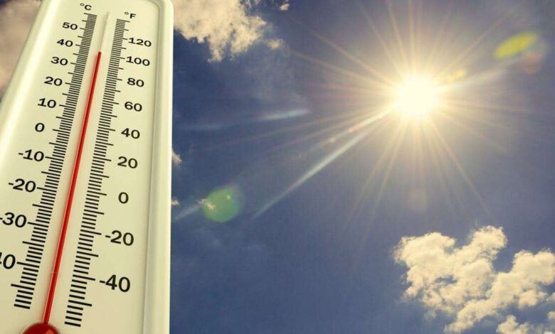 درجات الحرارة المتوقعة اليوم الإثنين في عدن وعدداً من المحافظات