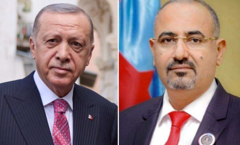 الزُبيدي يُعزَّي الرئيس أردوغان والشعب التركي في ضحايا انفجار منجم بارطن