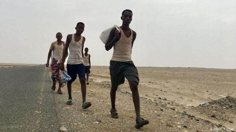 الهجرة الدولية :522 مهاجرًا إفريقيًا قتلوا في اليمن خلال سنوات الحرب