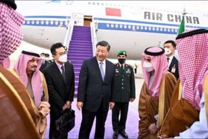 الرئيس الصيني يصل المملكة العربية السعودية في زيارة رسمية