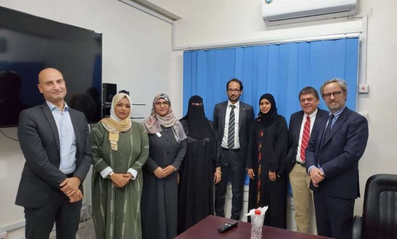اللجنة الوطنية للمرأة تلتقي  سفراء الاتحاد الأوروبي وتناقش وضع المرأة في اليمن