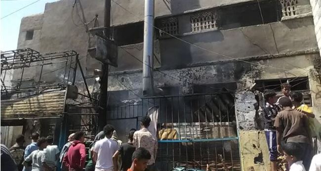 اندلاع حريق في فرن بالشيخ عثمان