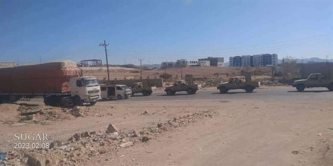 تعزيزات عسكرية تابعة لقوات درع الوطن في طريقها الى عدن