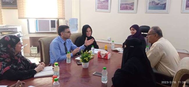 د. نوال جواد تبحث مع اليونيسف تعزيز الجهود لمواجهة التحديات التي يعانيها التعليم في عدن