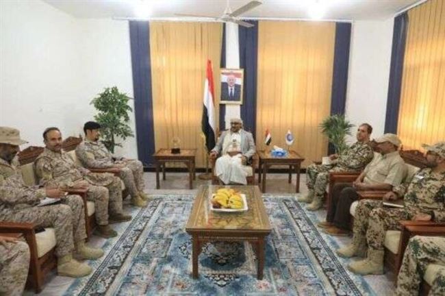 طارق صالح عقب استقباله قائد قوات الدعم والإسناد للتحالف: شركاء المعركة الوطنية ضد العبث الإيراني