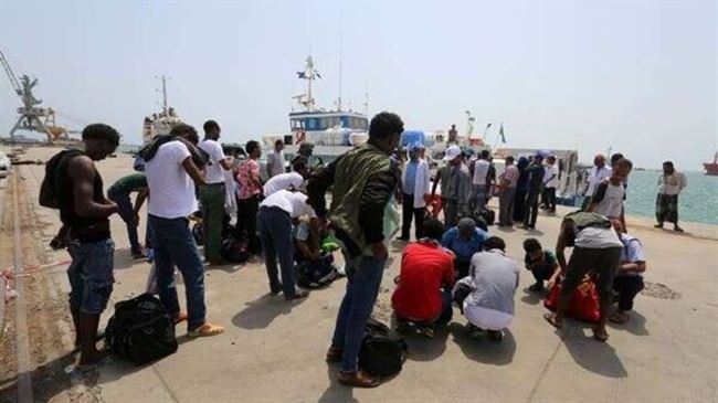 زيادة عدد المهاجرين الأفارقة 157% في اليمن