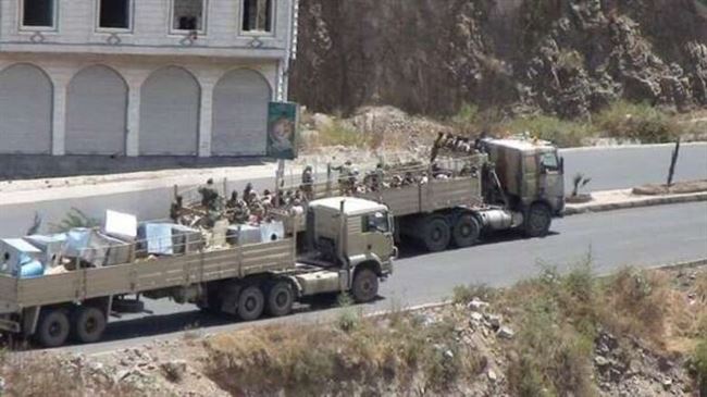 جماعة الحوثي تدفع بتعزيزات كبيرة إلى تعز